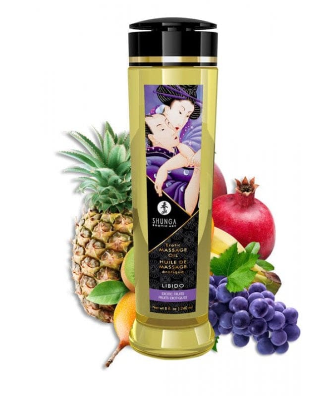 Shunga massasjeolje eksotisk frukt