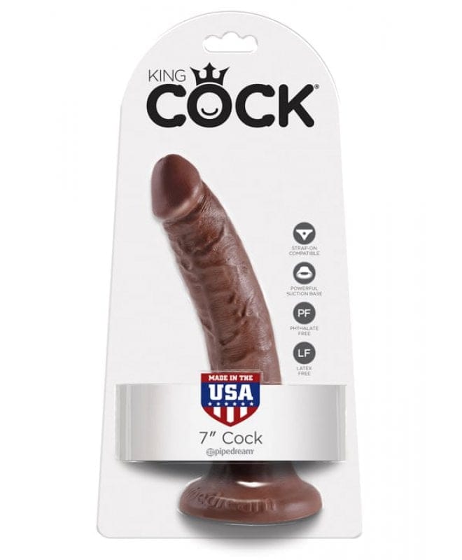 King Cock dildo brun