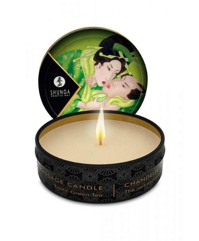 Massasjelys mini grønn teduft