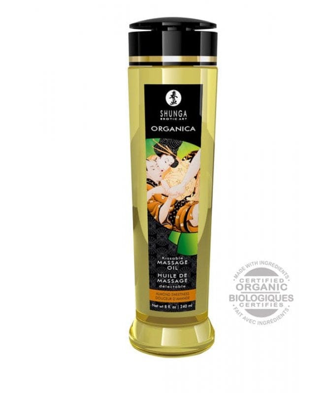 Shunga massasjeolje øko mandel
