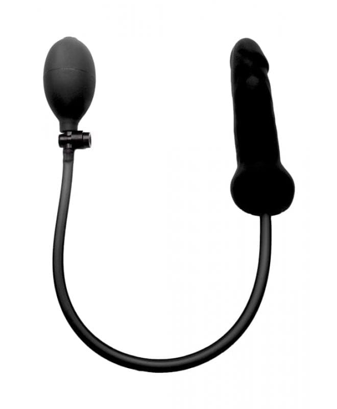 Oppblåsbar dildo sort