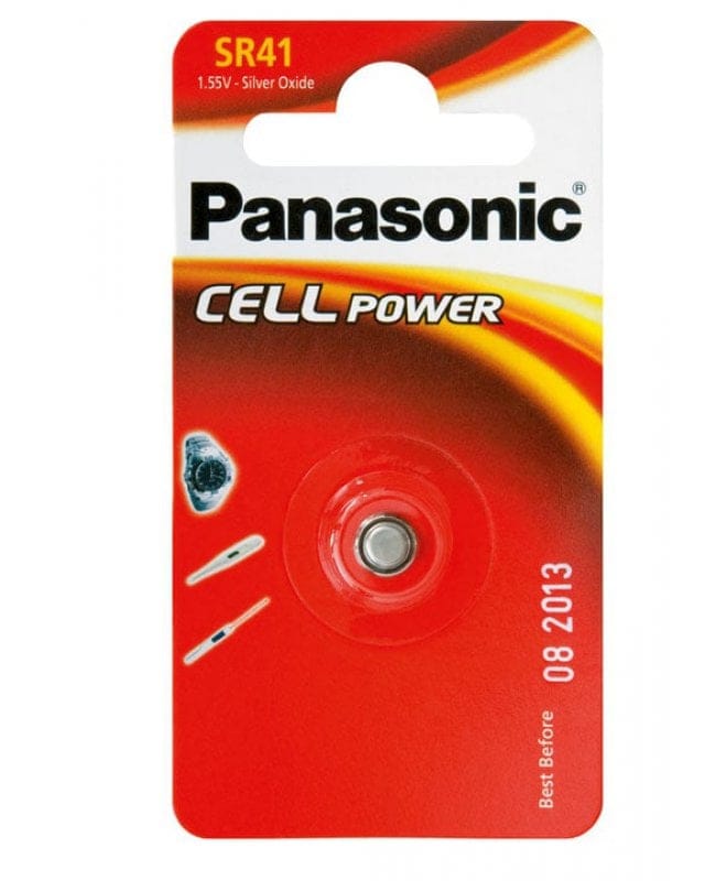Panasonic Batteri LR41/SR41 1 Stk (Bx: 12)