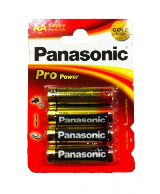 Panasonic AA-batterier 4pk