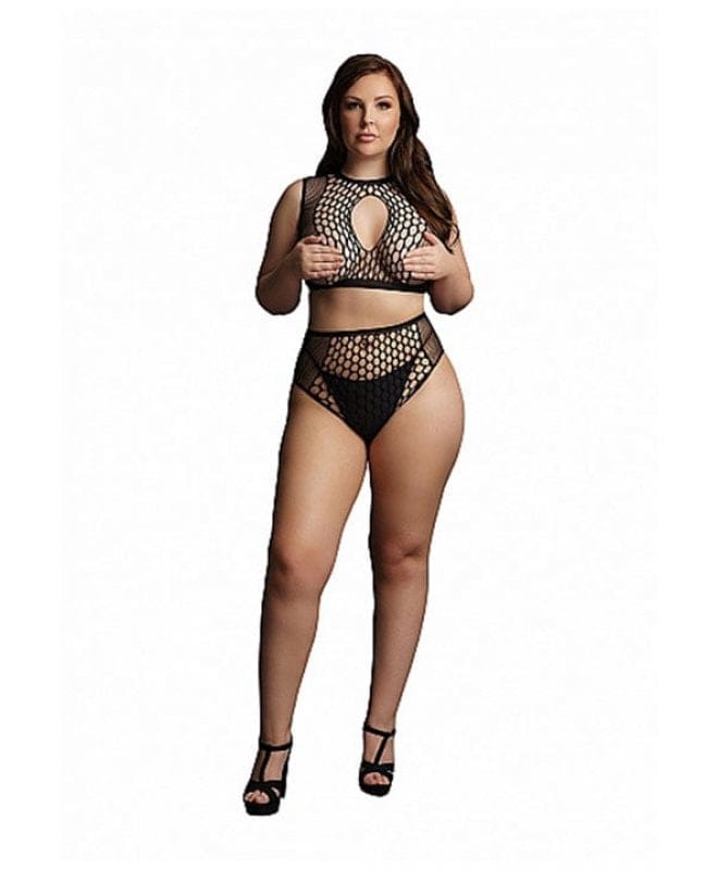 Undertøysett Le Desir Key-Hole Plus Size