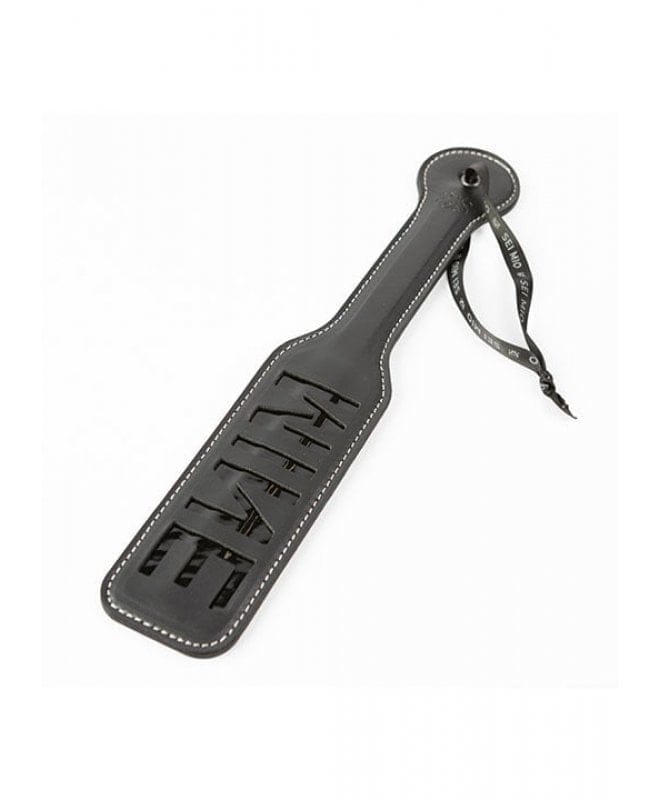 SEI-MIO - You're All Mine ‘MINE’ Impression Spanking Paddle