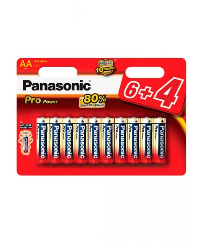 Panasonic AA - batterier 10pk