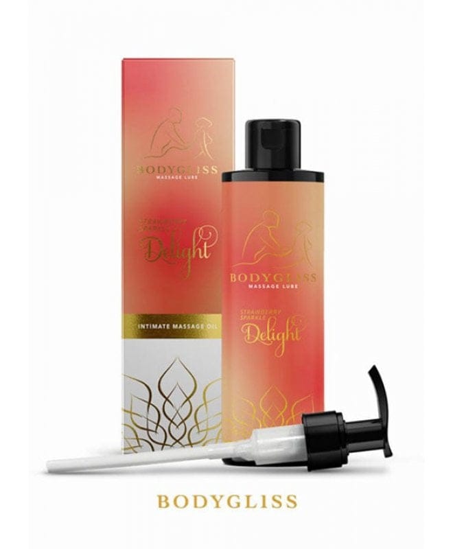 Massasjeglid BodyGliss 2-i-1 strawb/cha