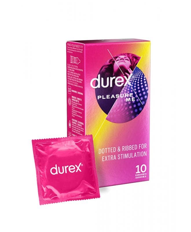 Kondomer Durex Pleasure Me 10 pk
