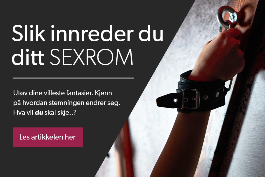 Artikkel - Slik innreder du ditt sexrom!