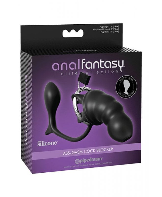 Penisbur Ass-gasm Fantasy med analplugg