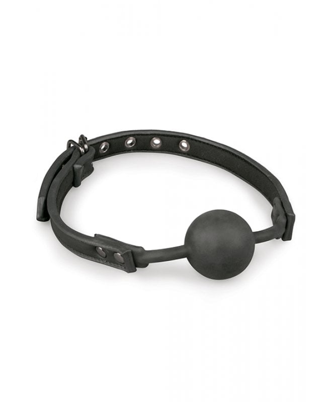 EasyToys Ball gag sort silikon