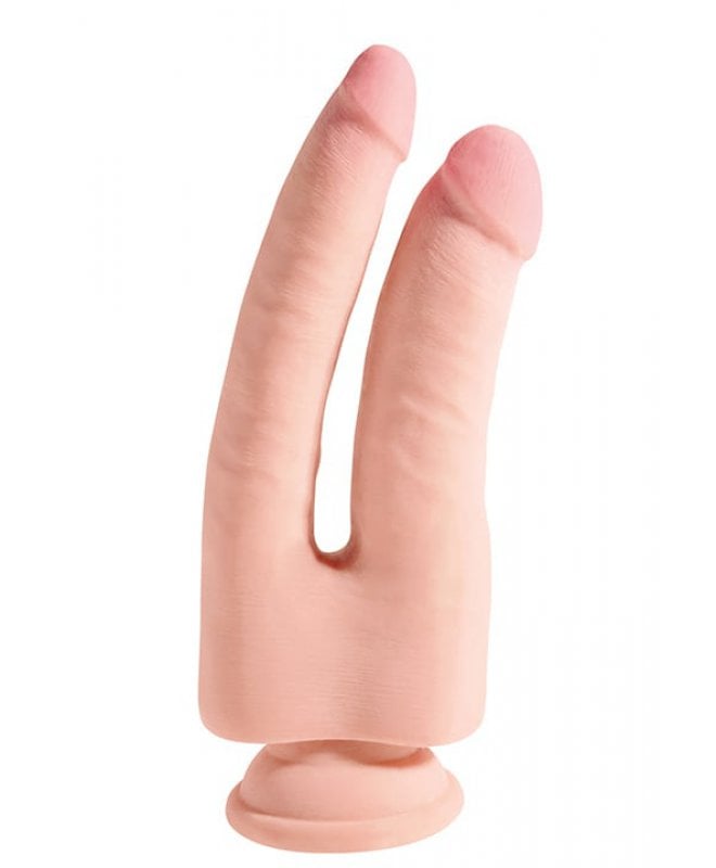 Dildo 2-i-1 King Cock Plus 23,5 cm