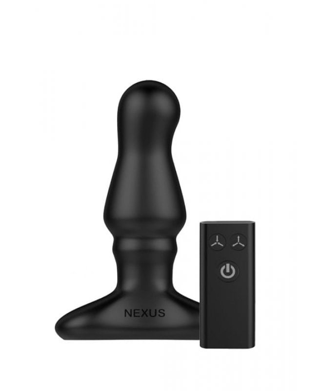 Nexus Bolster Butt Plug With Inflatable Tip