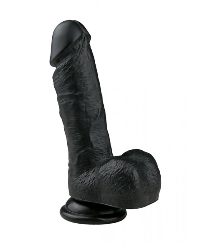 EasyToys realistisk dildo 17,5 cm sort