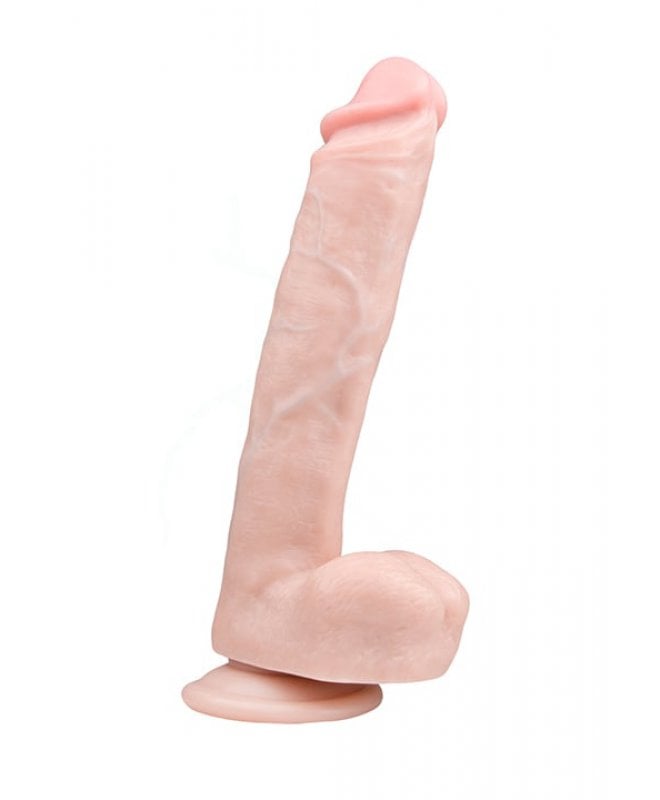 EasyToys realistisk dildo m/baller 26,5