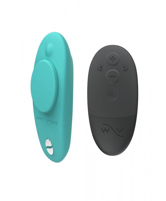 Moxie+ Clitoral Panty Vibrator Remote & App Aqua
