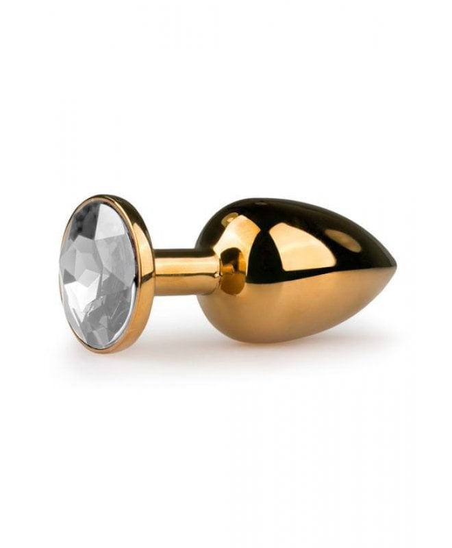 EasyToys buttplug med diamant No. 1 gull
