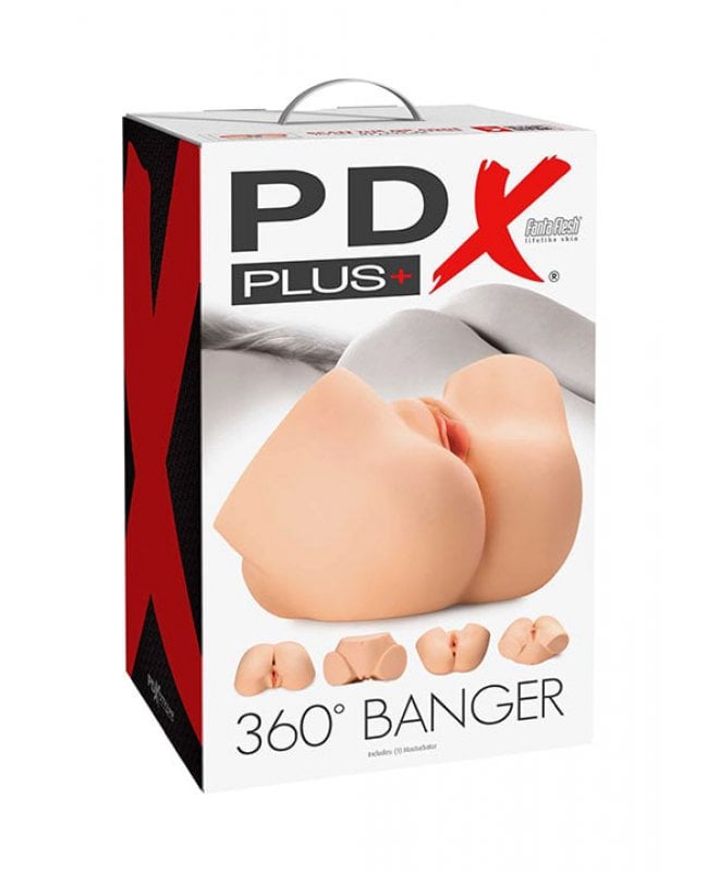 Sexdukke PDX 360 Banger vagina og rumpe