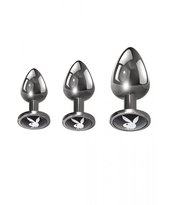 Playboy Pleasure 3 ways analpluggsett