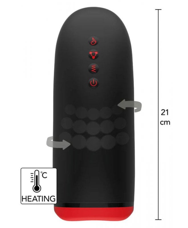 Hidden Desire Fusion X Beaded Tongue Masturbator