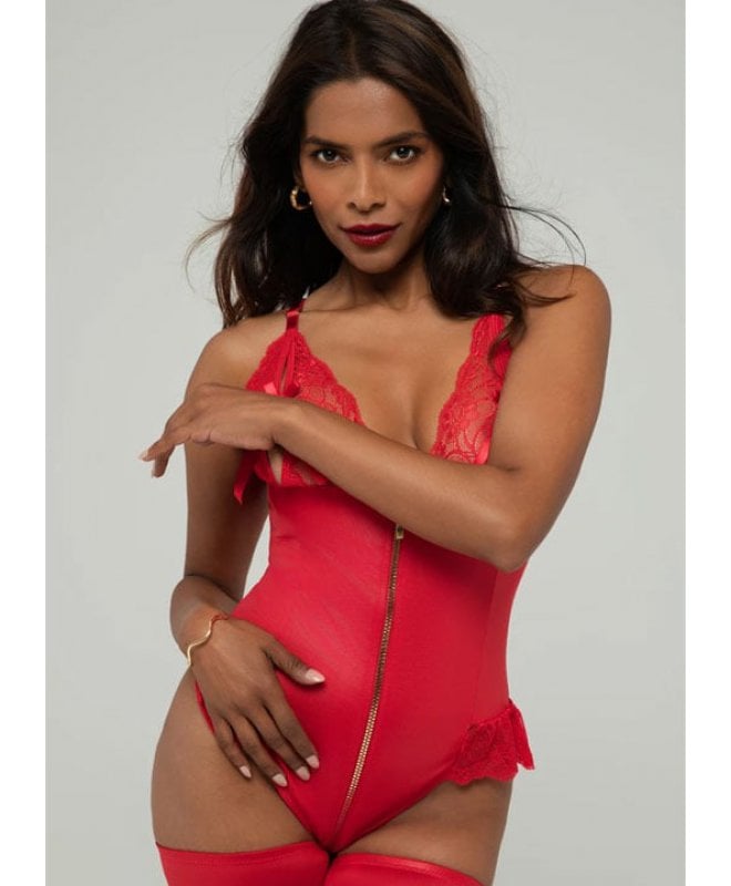 Christine - Wetlook OC Body Hazel Red 2XL