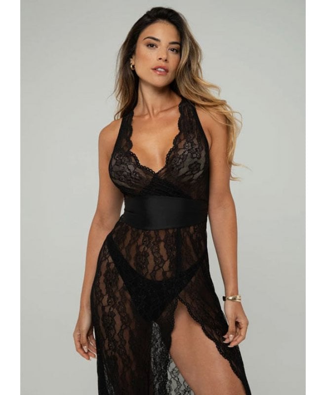 Christine - Lace Dress Beautiful Nightmare Black L