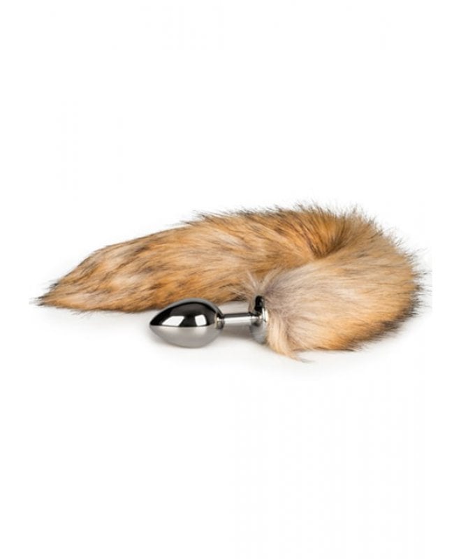 Easytoys Fetish Collection - Beige Fox Tail Plug M