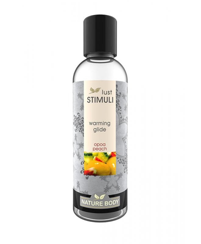 Varmende glidemiddel fersken 100 ml