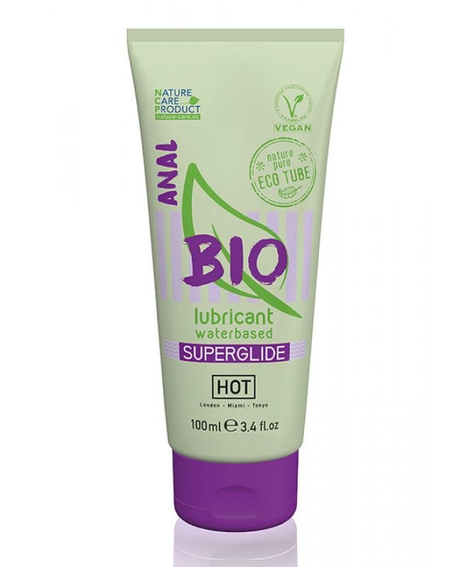 Anal glidemiddel vannbasert Hot Bio