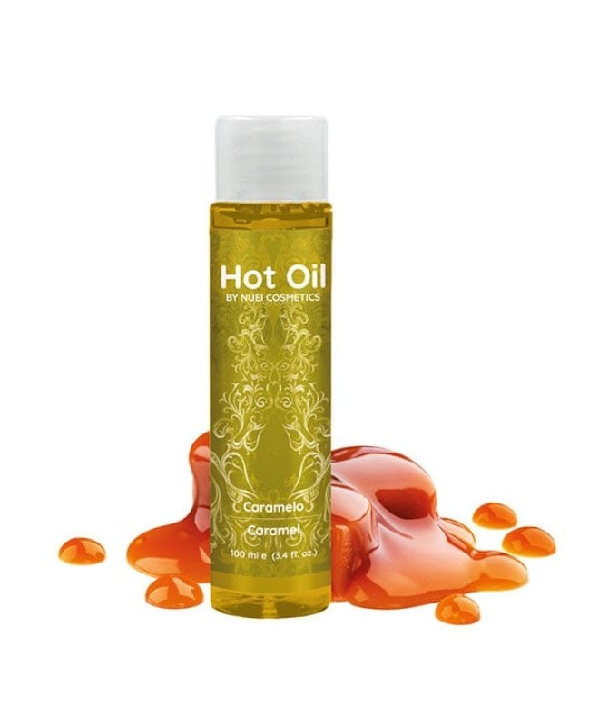 Massasjeolje Nuei varmende karamell