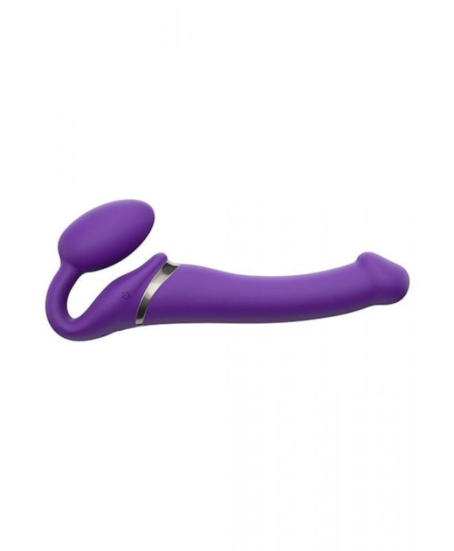 Strap-on-me vibrerende strap-on M lilla
