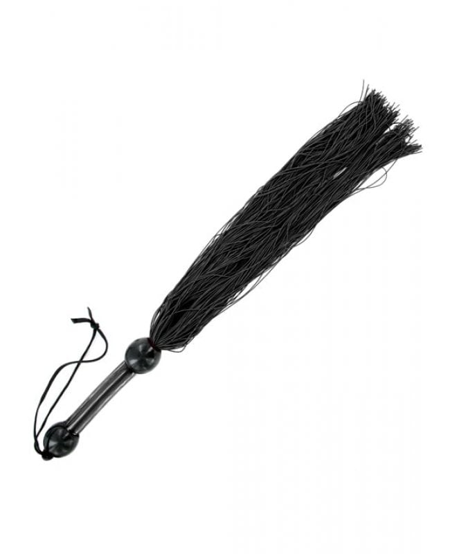 Large Rubber Whip flogger