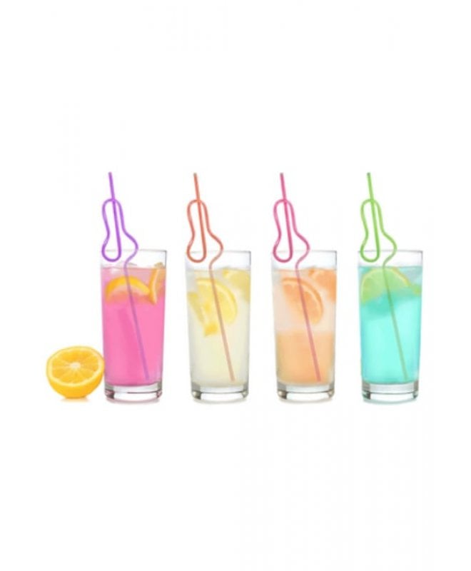 Gøyale penissugerør 8pk