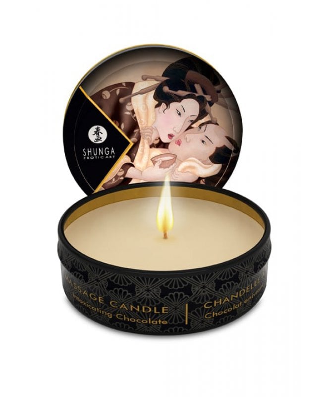 Massasjelys mini med sjokoladeduft