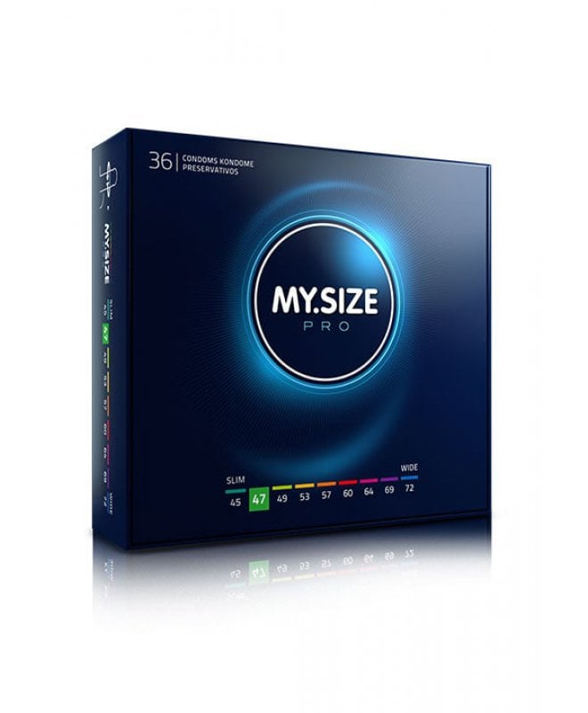 Kondomer MySize PRO 47 mm 36 pk