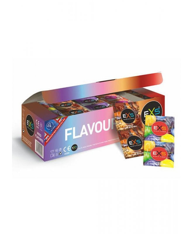 Kondomer EXS Mixed Flavours 144 pk