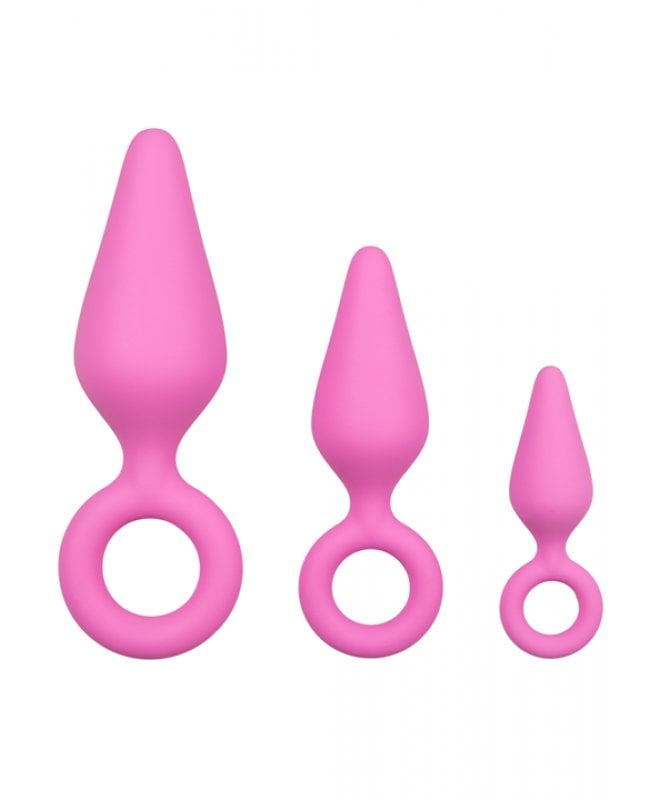 EasyToys buttplug Ring sett 3 stk rosa