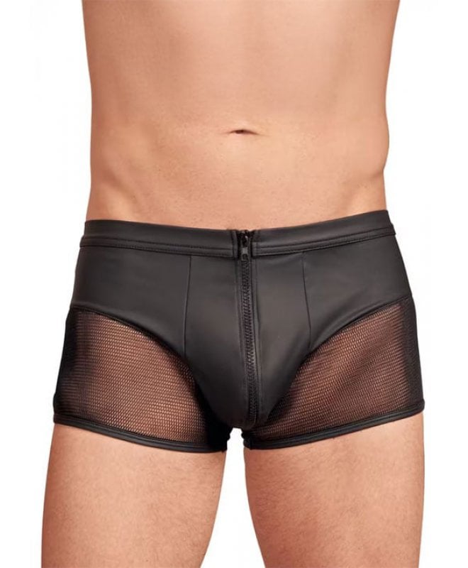 NEK - Leather Look Men's Zip Boxer