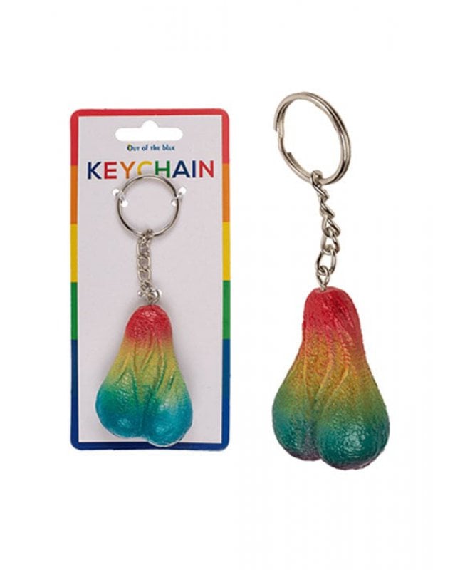 Nøkkelring med baller Pride