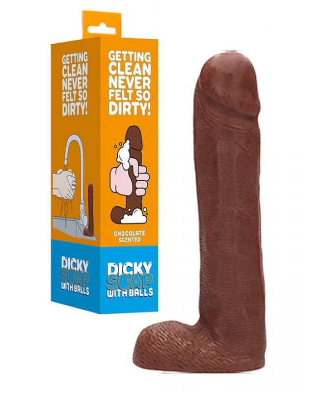 Penisformet såpe med sjokoladeduft