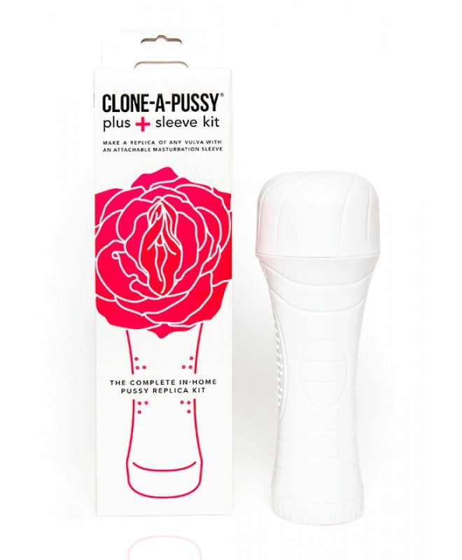 Clone-A-Pussy støpesett med sleeve rosa