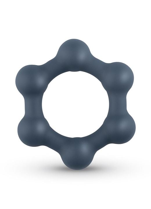 Boners - Hexagon Cockring with Steel Balls