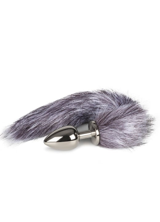 Easytoys Fetish Collection - Silver Fox Tail Plug L