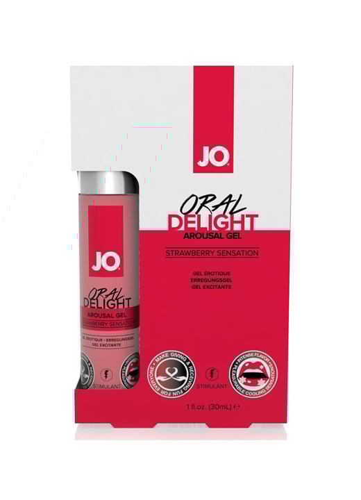 System JO - Oral Delight Arousal Gel Strawberry Sensation 30 ml