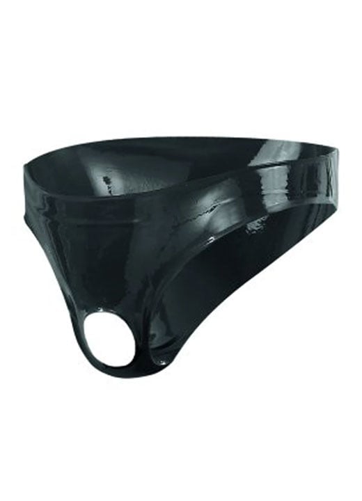 The Latex Collection - Men's Latex Briefs with Opening