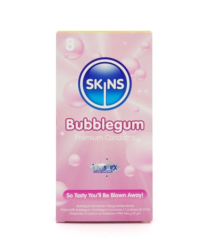 Skins Bubblegum Kondomer 8 pk