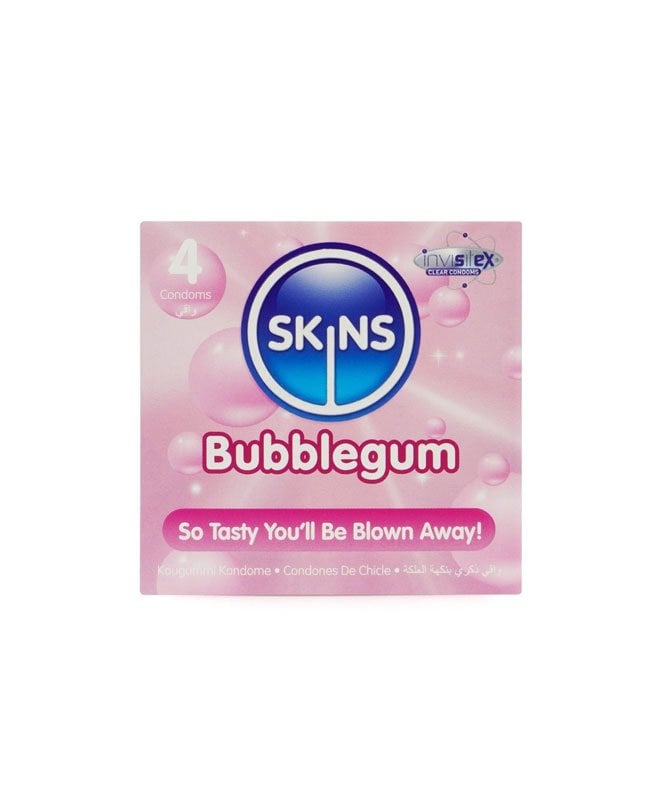 Skins Bubblegum Kondomer 4 pk