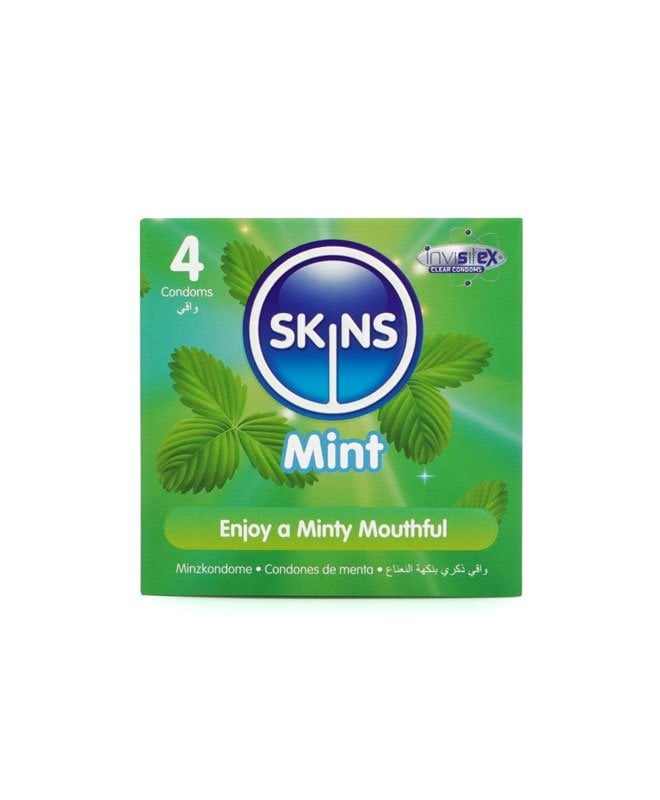 Skins Mint Kondomer 4 pk
