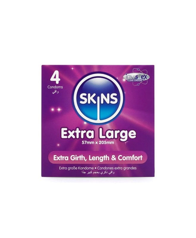 Skins Extra Large Kondomer 4 pk