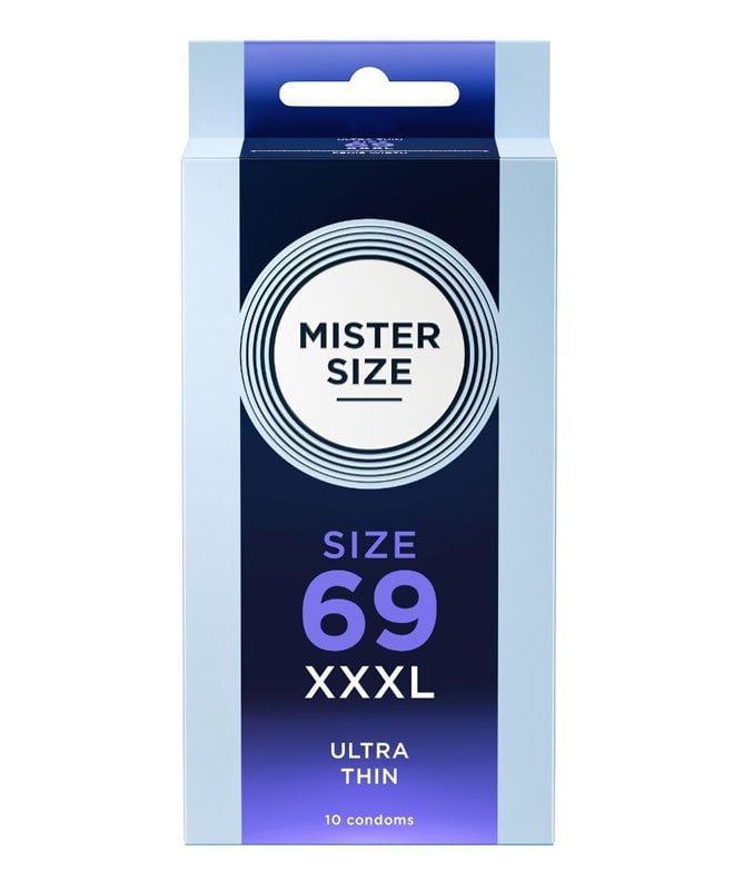 Kondomer Mister.Size 69 mm 10 pk